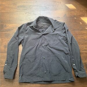 Rag & Bone Dark Gray Shirt Jacket